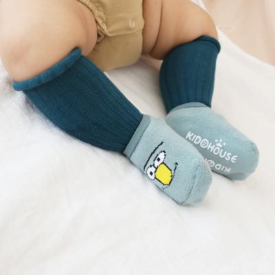 China Antibacterial Plump Thickened Children's Floor Bumps Toddler Cartoon Baby Non-slip Dispensing Socks for sale