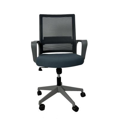 China Adjustable (height) Customized Wholesale Cheap Mesh Swivel Revolving Chair Desk Staff Ergonomic Office Chair for sale