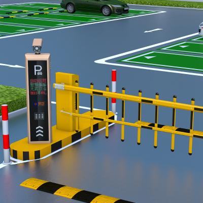 China Anti - Corrosion Parking Barrier Gate With Straight / Barrier / Folding Arm for sale