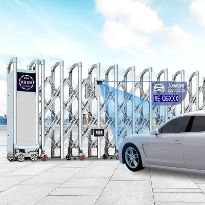 China Modern electric pocket door automatic pocket gate for factory gate for sale