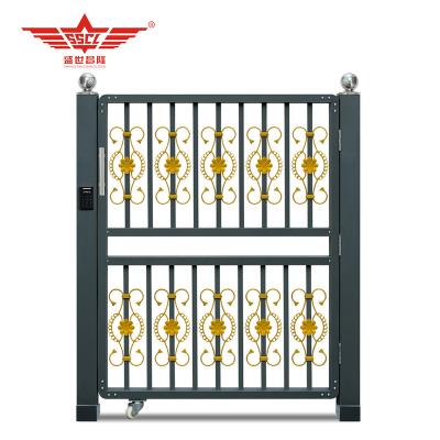 China Modern Electric Aluminum Folding Entrance Door By Card for sale