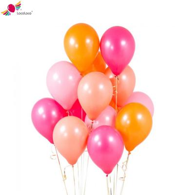 China 2019 new high quality 12inch high quality environmental protection pearl color round inflatable latex balloon for sale