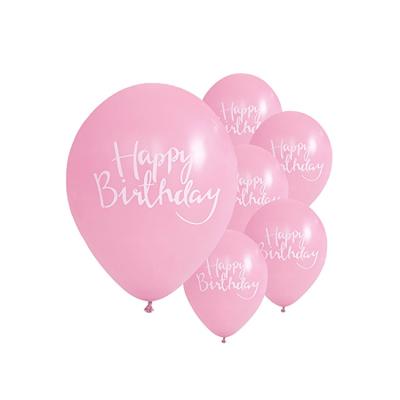 China Toy Wholesale Gift Toy Top Quality 14 Inch Birthday Standard Clear Balloons for sale