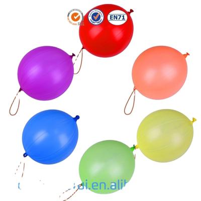 China Custom Printed Toy Advertising Toy High Quality Latex Balloon Cheap Natural Punching Balloon For Kids for sale