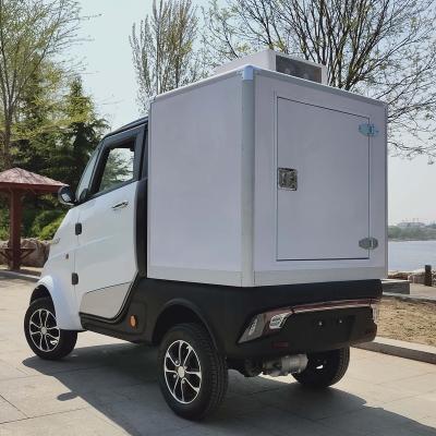 China Good quality green power electric car EV electric car cargo truck new four wheel front 135/70-R12 Rear145/70-R12 for sale