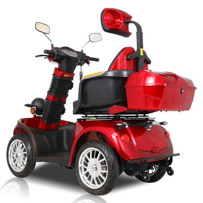 China EEC CE Certificated Electric Motorcycle Adjustable Single Seat 4 Wheel Electric Mobility Scooters 20Ah for sale