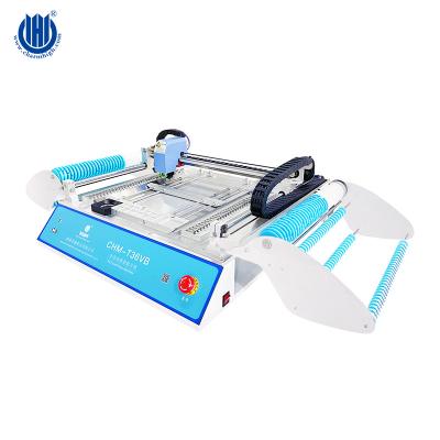 China Charmhigh CHM-T36VB High Speed 58 Feeder Smd Shooter Smt Desktop Small Vision Pick And Place Machine for sale