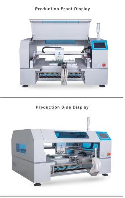 China Tischplattenhochgeschwindigkeits-SMD PWB-Auswahl und Maschine Platz Maschine SMTs Mounter für Fließband zu verkaufen