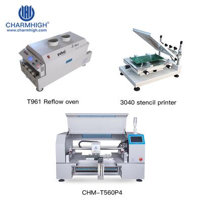 Κίνα Chm-T560P4 730mm PCB με τη γραμμή κατασκευής συστημάτων εικόνας, κλειστός έλεγχος βρόχων επανακυκλοφορίας PCB φούρνος charmhihg στην Κίνα προς πώληση