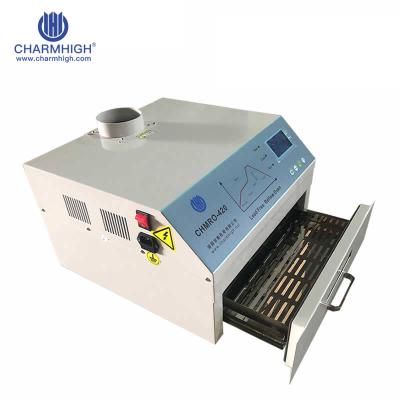 China Leven van de hitte het gelijk Korte Cyclus AC220V Mini Solder Reflow Oven Long Te koop