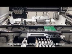 High-Speed Assembly with Vision-Guided Surface Mount Technology Pick and Place Machine