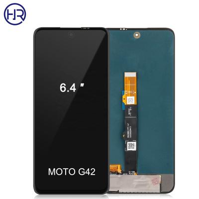 China Mobile Phone Screen Repair Service Mobile Phone Repair Replacement Broken Touch Screen For Motorola Moto G42 LCD Mobile Phone Display Screen for sale