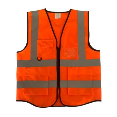 China Traffic Safety Workplace EN20471 Trail Vest Reflective Clothing Hi Strength Running Vest Different Colors for sale