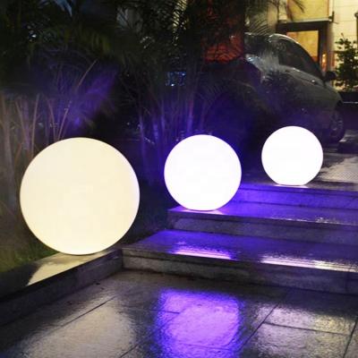 China Modern wholesale plastic global lighting waterproof christmas decoration led ball light led flashing light ball toy for kids for sale