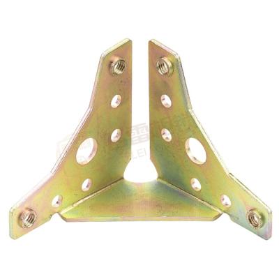 China GCK Steel Cabinet Accessories Iron Triangle Bracket for sale