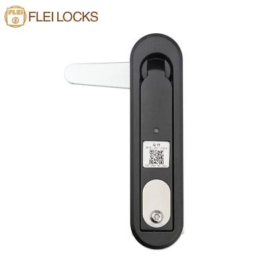 China Durable High Security Electronic Smart Lock For Internet Data Center Junction Cabinet IOT Swing Handle Outdoor Fiber Optic Lock for sale