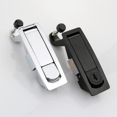 China Zinc Alloy Push Button Cabinet Lock Electric Trigger Flush Latch for sale