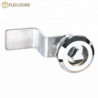 China MS705 Zinc Alloy Quarter Turn Cabinet Triangle Cam Lock for sale