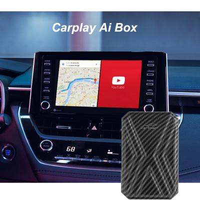 China Youtube Carplay AI box Android 9.0 support 2.4G 5G wifi phone cast google play store youtube watch for sale