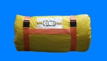 China Environmental Friendly Vehicle Fire Blanket , 6*8m Fiberglass Fire Blanket for sale