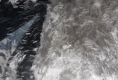 China High Silica Chopped Strand Glass Fiber With 9-11μM Filament Diameter 6-30mm length for sale