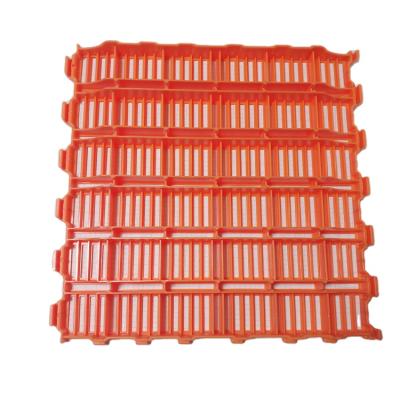 China Cultivate Animal Plastic Flooring 600*600MM China Wholesale Price Plastic Slat Flooring for sale