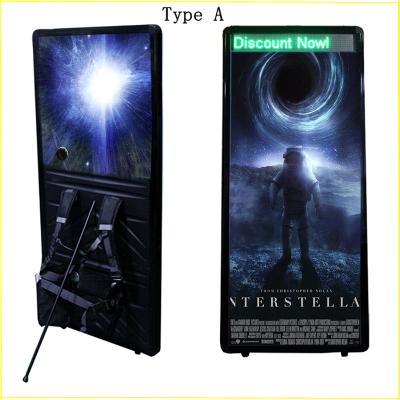 China Walking 2022 outdoor the latest smart digital 3d led billboard for sale advertising display backpack electronic walking light box for outdoor for sale