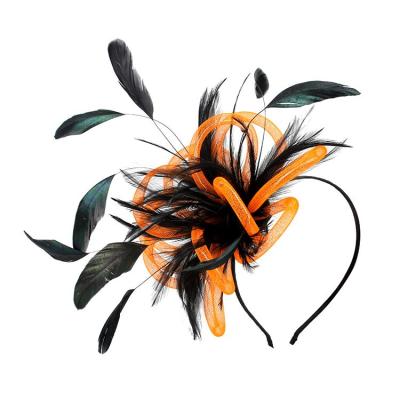 China SwayedTulip eco-friendly eco-friendly party flashing decoration led headbands, led carnival headband, black feather headband for sale