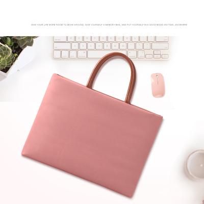 China Portable Waterproof Waterproof Laptop Sleeve Fashionable Handle Bags Multipurpuse Computer Protector Bag for sale