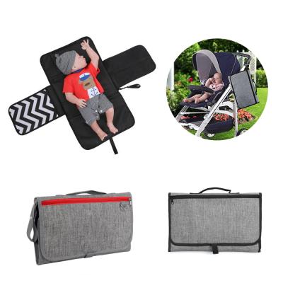 China Travel Multifunctional Portable Baby Goal Bag Wickeltasche Mat Diaper Changing Bag One Diaper Mommy Bag for sale