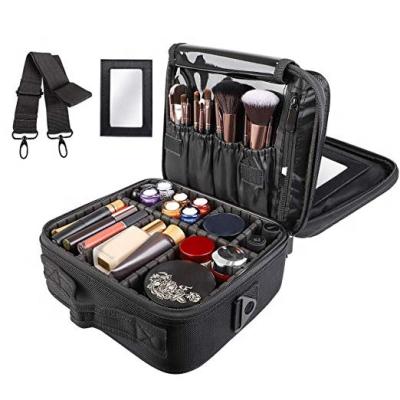 China Large Storage Sustainable Cosmetic Separation Bag Multifunction Portable Cosmetic Case for sale