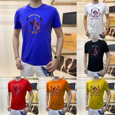 China Anti-wrinkle Chinese factory manufactures new plus-size fashion casual men's T-shirt wholesale for sale