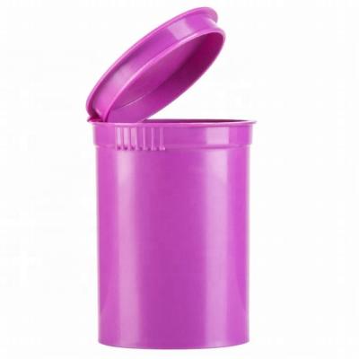 China Child Safety Purple Pop Stocked Top Containers Pop Up Bottles for sale