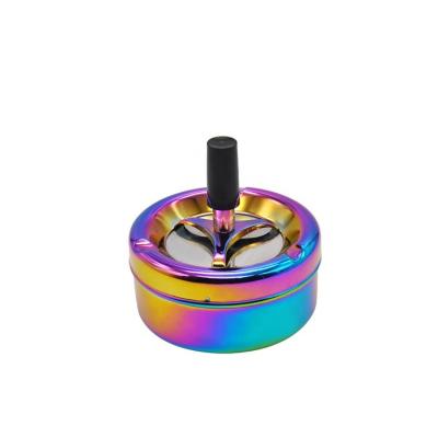 China New Arrival Metal Ashtray Hookah Accessories Metal Stored Ashtray for sale