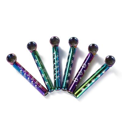 China High Quality Luxury Glass Cigarette Holder Stocked Smoking Pipes for sale