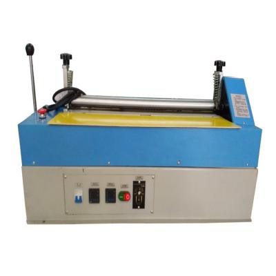 China Durable Customized 800mm Hot Melt Glue Roller Applicator Glue Coating Machine for Paper and Clothing Leather Shoes for sale