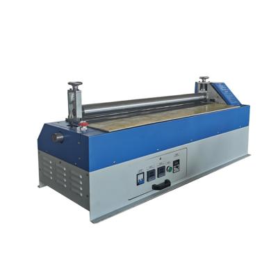 China New Durable Desktop Automatic Hot Melt Glue Rolling Machine Gluing Applicator For EPE Pearl Wool for sale