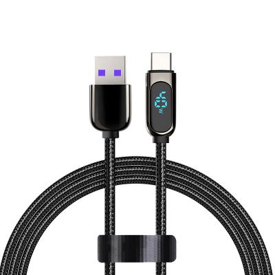 China Simple Wholesale Power Charging Cables For Fast Charging Type-C Data Phones Digital Display Cable for sale