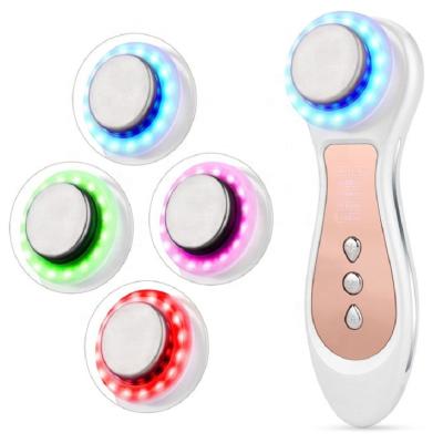 China Skin Revitalizer Beauty Device For Home Use Device Facial Tone Infrared Light Therapy For Pain Photon Led Facial Massager for sale