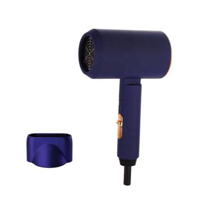 China Amazon Negative 1800W Foldable Hot Selling Ionic Wholesale Hair Blow Dryer 3 Heat Settings Hair Dryer With Diffuser for sale