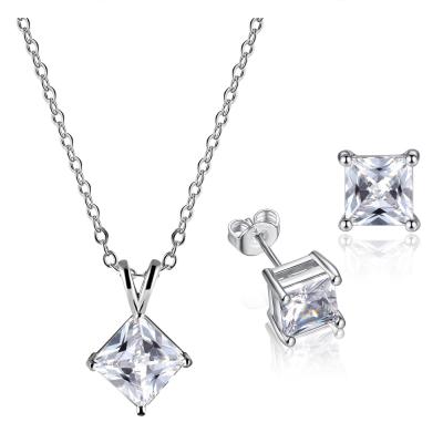 China Vintage & originality & Baroque & Luxury Boho Bridal Jewelry Sets For Women Accessory Cubic Zircon Crystal Necklace Rings Stud Earrings Set Dropshopping Gift for sale