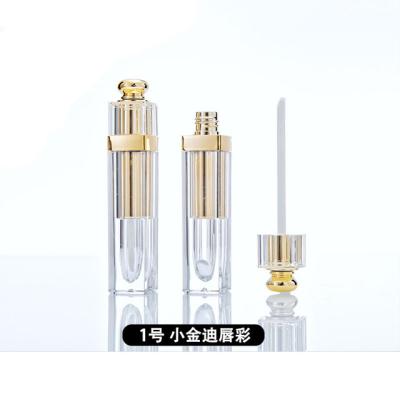 China OEM lip gloss tubes waterproof diy cosmetic lip gloss bottle white lip gloss tube for sale