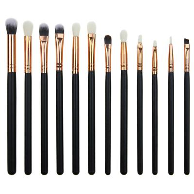 China Angular Blush 2020 Hot Sale Private Label Professional Makeup Brush 12 Pieces Makeup Brush Set for sale