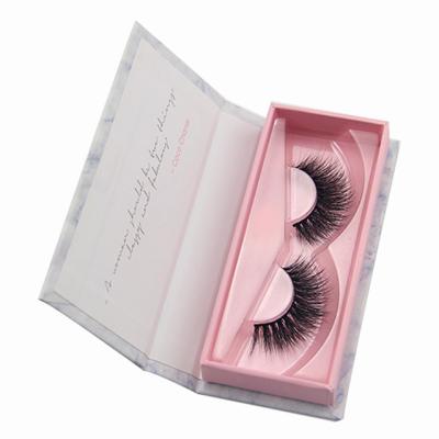 China Wholesale Fake Feather Rose Gift Eyelash Packaging Box Custom Logo for sale