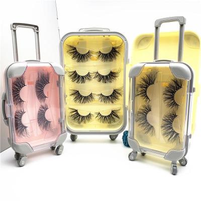 China Natural Soft custom eyelash packaging box false eyelash packaging box wholesale for sale