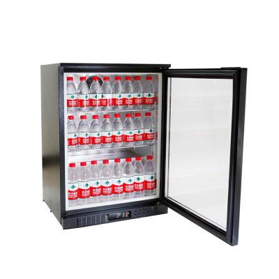 China Single-temperature Beer Glass Display Showcase Upright Fridge Mini Bar Fridges for sale