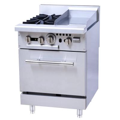 China Commercial Kitchen Equipments Kitchen Equipment Double Oven Gas Stove Industrial Cooking Stoves for sale