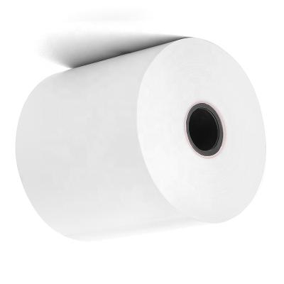 China Smooth Surface Hot Sale Cash Register Paper 80*70mm Thermosensitive Direct Thermal Paper Rolls for sale