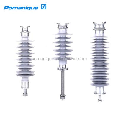 China Polymer Suspension 24kv Hot Dip Galvanized Steel Pin Post Insulator for sale