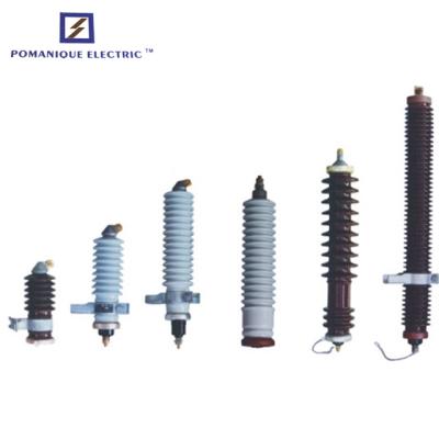 China Electrical Equipment Metal Oxide Lightning Arrester Surge Protector Surge Arrester for sale